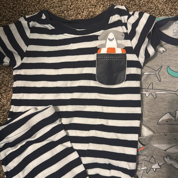 Set of three toddler boy summer pajamas - Picture 2 of 7